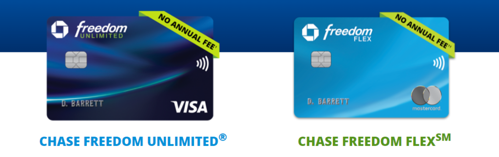 The Chase Freedom Unlimited and Flex credit cards are two of the best cash back credit cards of 2022 because of the rotating spend categories. 